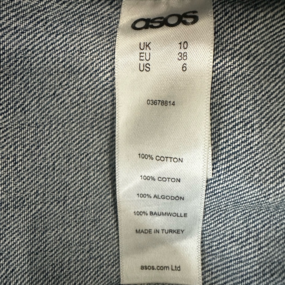 ASOS Light Blue Denim Jacket - Picture 2 of 10